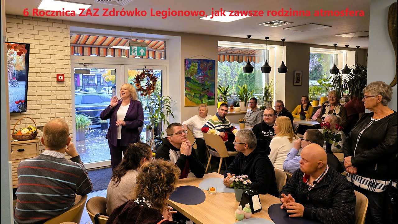 6 rocznica Restauracji Zdrówko Legionowo Zakładu Aktywności Zawodowej osób z Niepełnosprawnościami