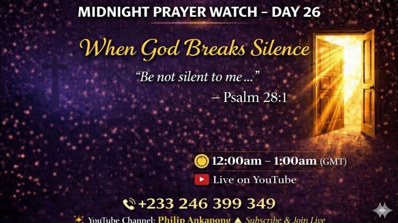 Midnight Prayer Watch | Day 26 |