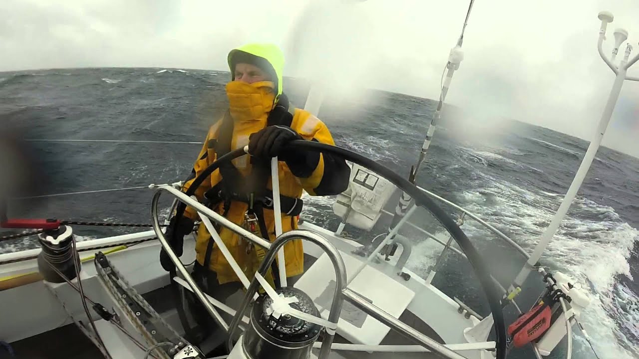 Storm Trysail in the North Atlantic