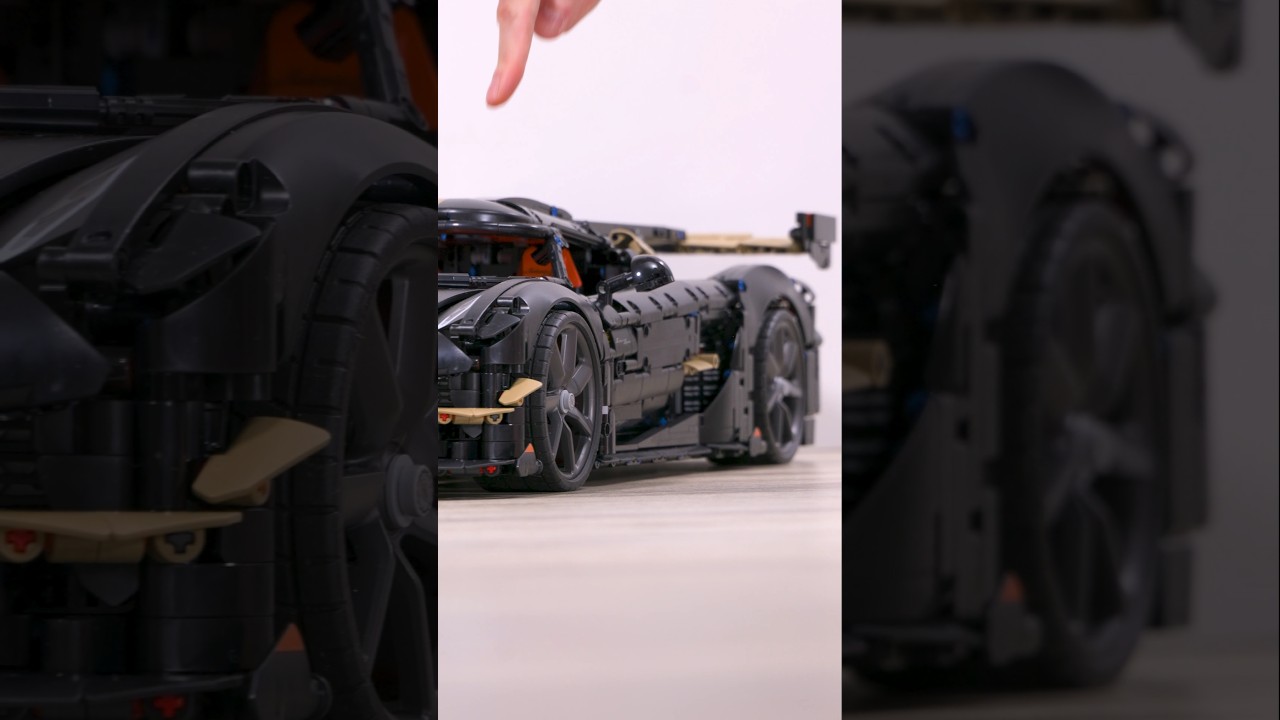 Шасси мегакара LEGO Koenigsegg Sadair's Spear | LEGO 42232 | Обзор автомобиля LEGO Technic 1:8 2026