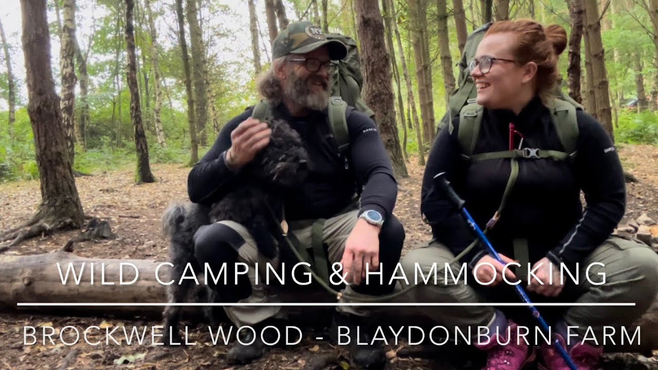 Wild Camping & Hammocking in Brockwell Wood - Blaydon Burn Farm