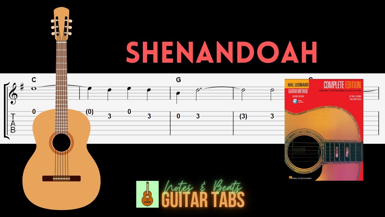 (41 of 70) Hal Leonard Book 1- Shenandoah GUITAR TAB