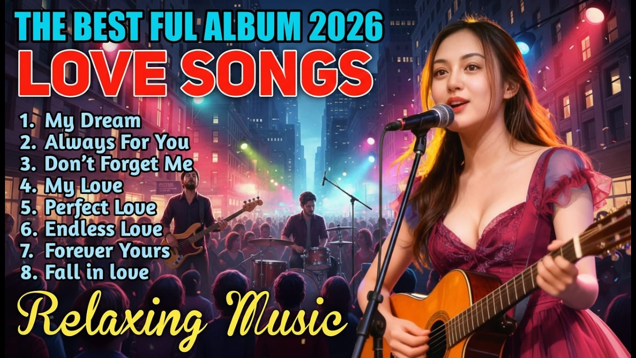 Romantic Radio Hits 2026 📻“Forever Playlist” Love Songs Collection | Smooth Ballads & Warm Feelings
