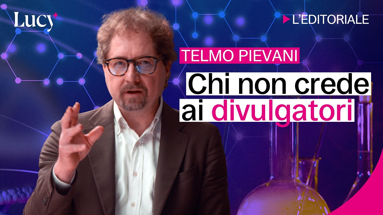 Ma davvero gli italiani non amano la scienza? | L'editoriale di Telmo Pievani | Lucy sui mondi