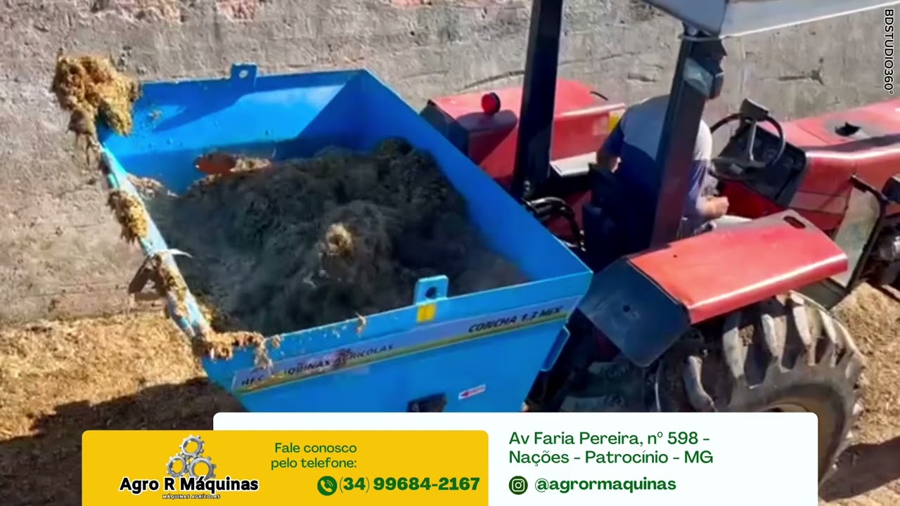 Vagão Forrageiro Rfc Mix 1.3 - Agro R Máquinas🚜🚜