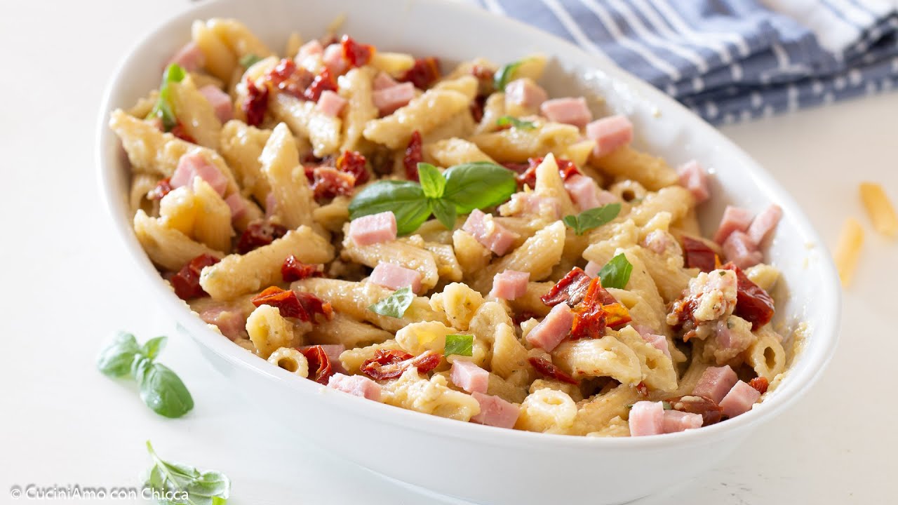 PASTA FREDDA CON PESTO DI MELANZANE