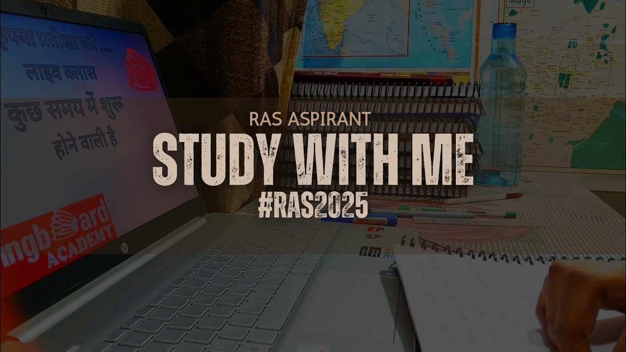 🔴 LIVE | Study With Me for RAS 2025 | Focus + Motivation + Real Prep Vibes 📚🔥