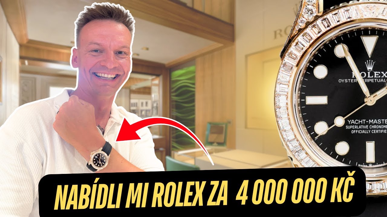 NAVŠTÍVIL JSEM NEJMENŠÍ ROLEX BUTIK NA SVĚTE! VLOG Z FLORENCIE