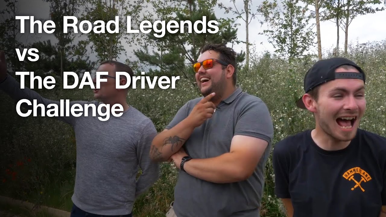 The Road Legends vs The DAF Driver Challenge