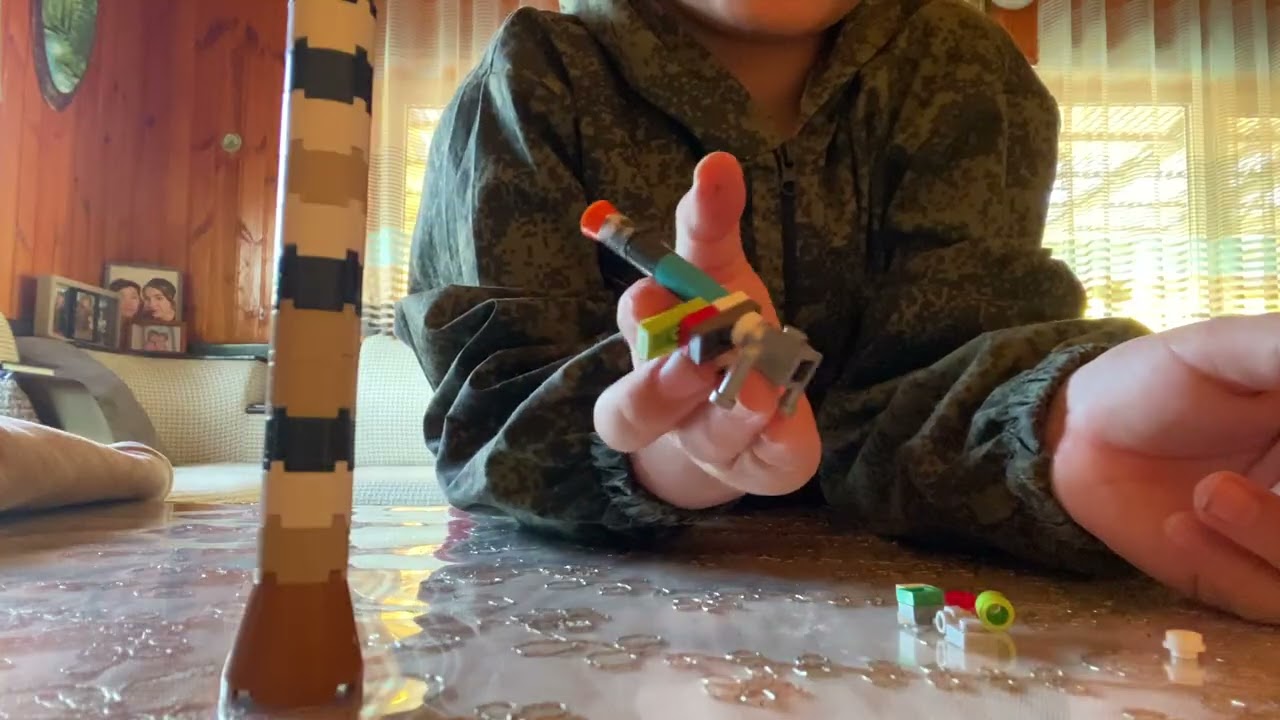 Как сделать военную ракету из Лего