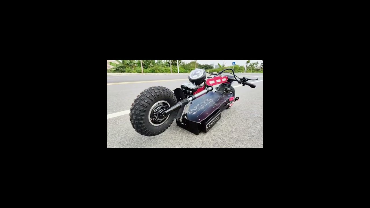 zapcool 72v10000w100Ah Endurance 300km Speed 100km 14  fat tire waterproof dual drive off road