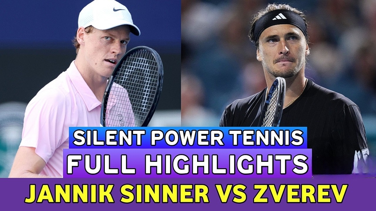 Jannik Sinner Vs Alexander Zverev &bull; Silent Power Tennis Full Highlights Before Miami Open 2026