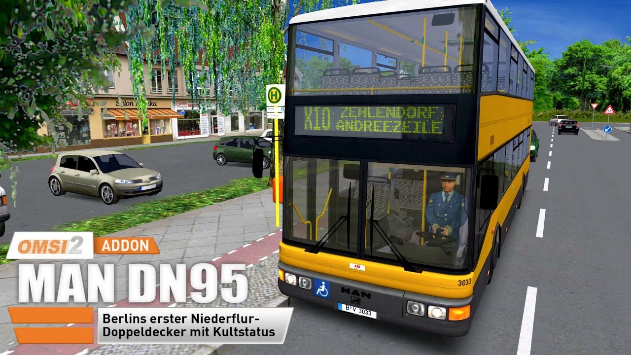 OMSI 2 MAN DN95 Niederflur-Doppeldeckerbus ☆ Let's Play OMSI 2 | #824