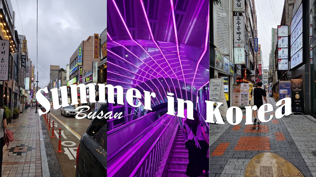 VLOG | South Korea | Busan | Songdo Beach | Cable Car | Nampo District