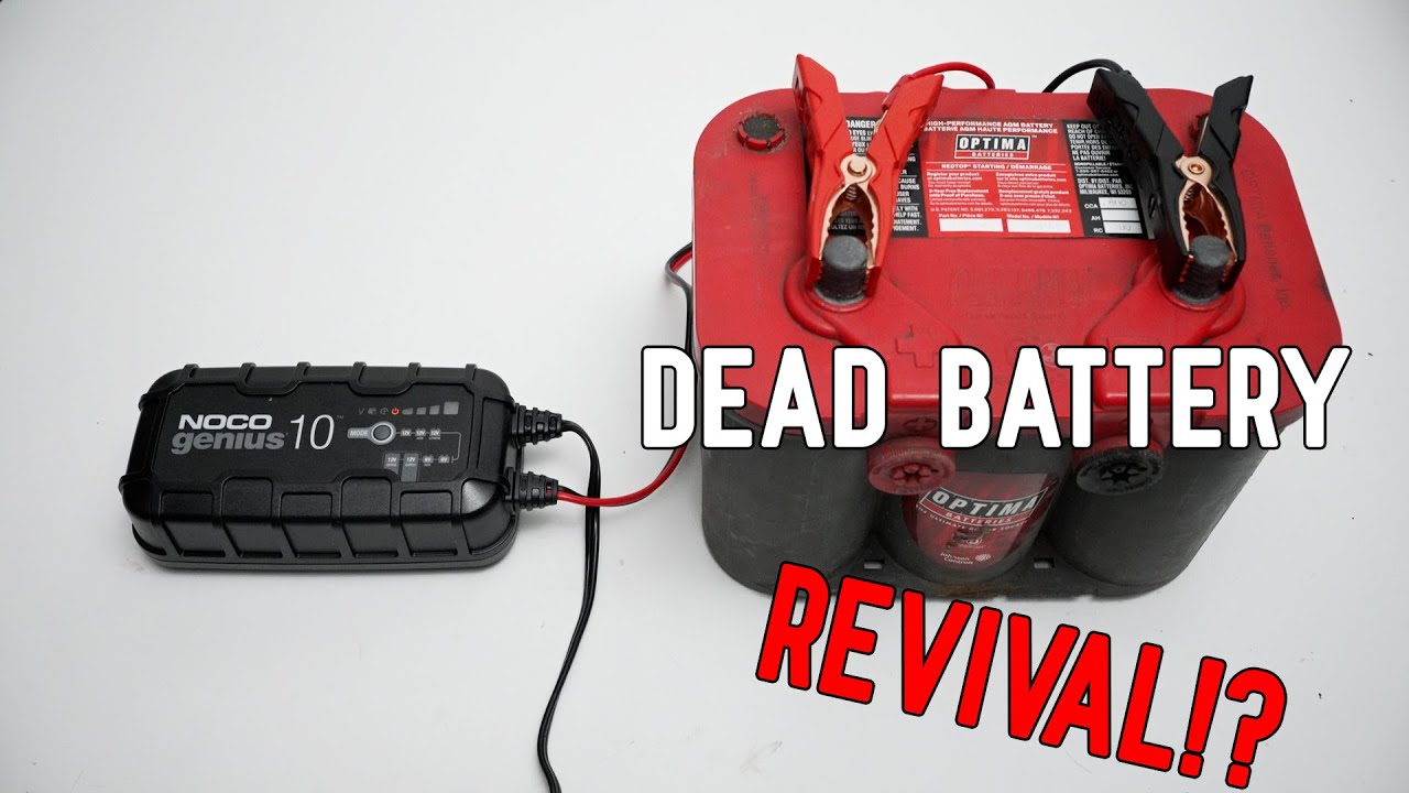 Can you Revive A Dead Car Battery?! (Optima Redtop)