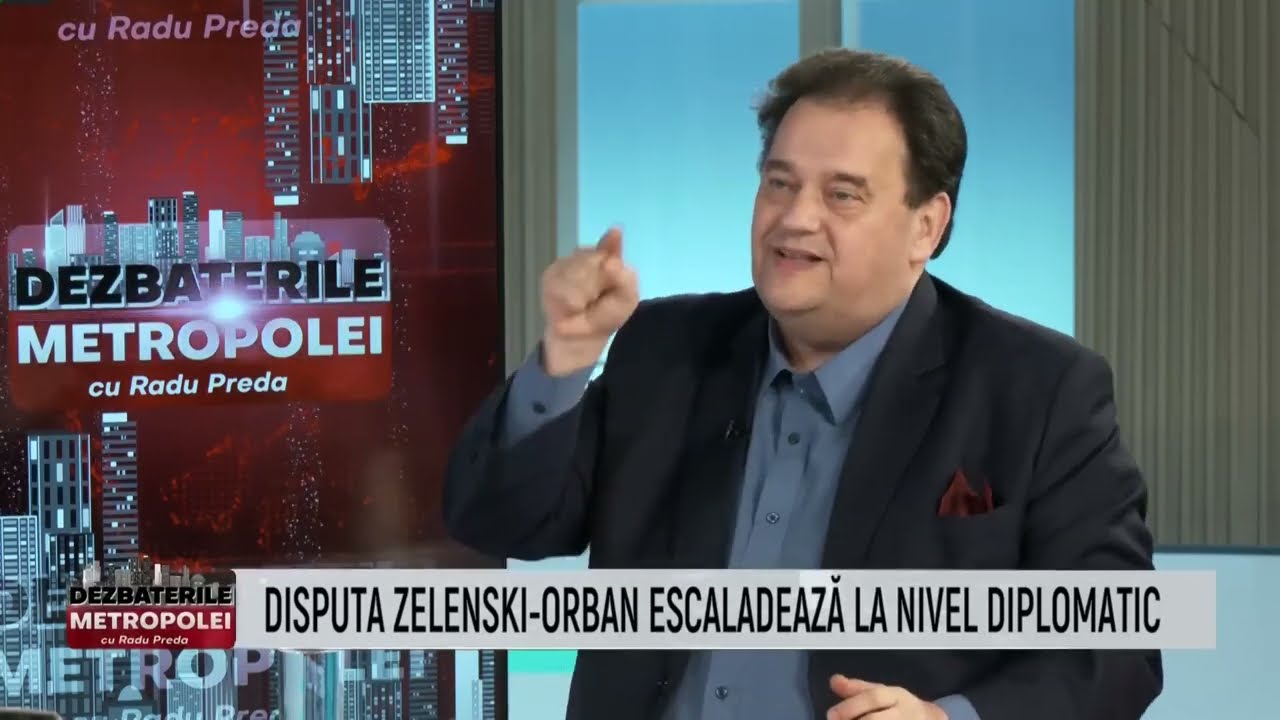 H.D. HARTMANN dezvăluie culisele conflictului deschis dintre Zelenski și Victor Orban @Radu Preda