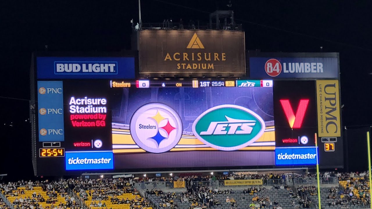 Pittsburgh Steelers player intros vs New York Jets - October 20, 2024 SNF