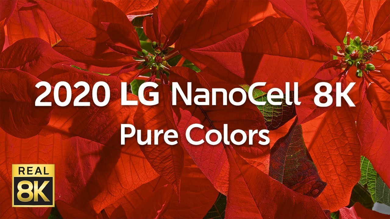 2020 LG NanoCell 8K l  Pure Colors 8K HDR 60fps