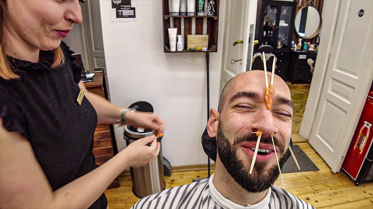 This made my eyes water 🥲 (but the face massage made me 😴) - Krakow 🇵🇱