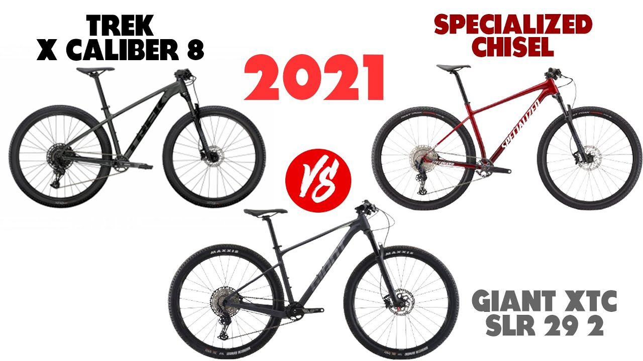 Trek X-Caliber 8 vs. Specialized Chisel vs. Giant XTC SLR 29 2: Which One Should You Buy?