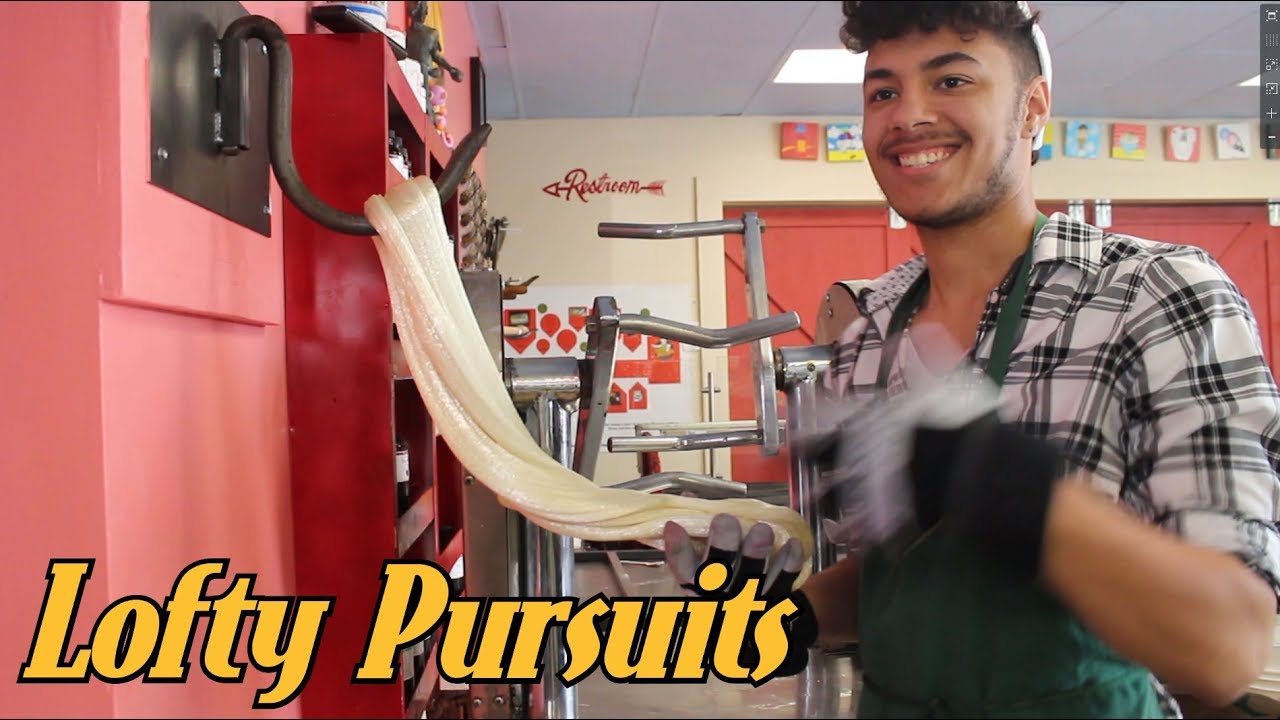 #112 The making of Pink Grapefruit candy at Lofty Pursuits. Greg's favorite.