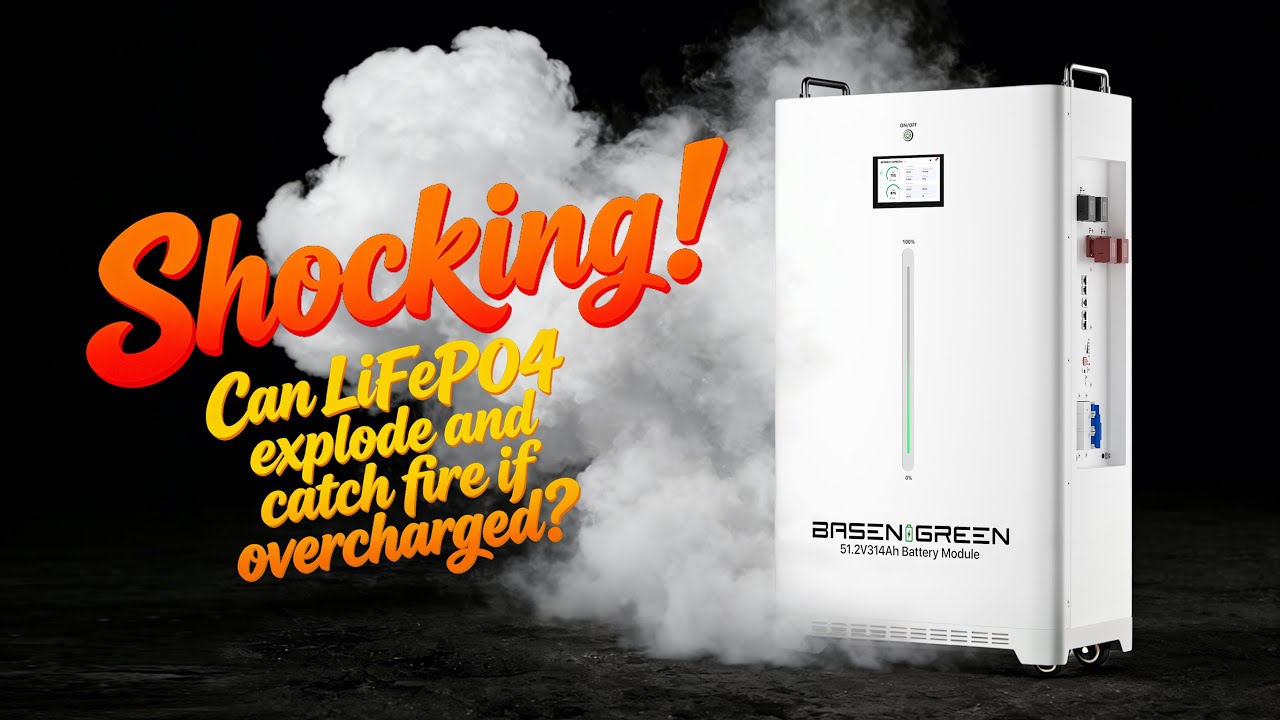 🔥 BasenGreen 16kWh Home Battery Thermal Runaway Test &ndash; NO Explosion, NO Fire! 🔥
