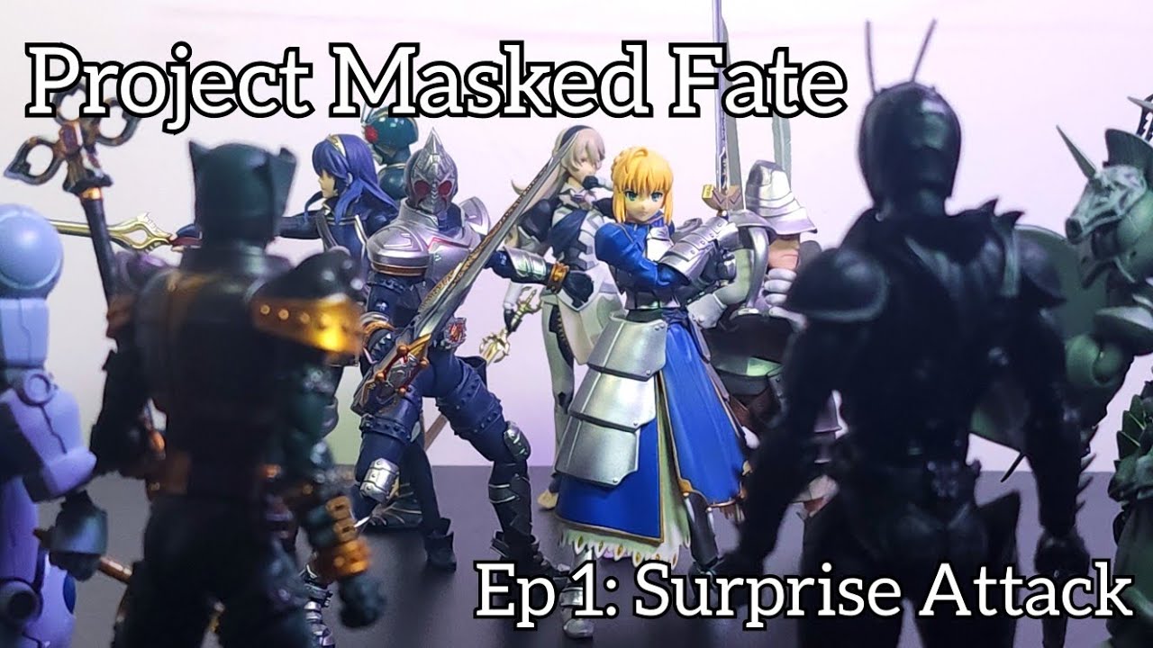 Project Masked Fate Ep 1: Surprise Attack [Stop Motion Animation] #animation #fate #kamenriderblade