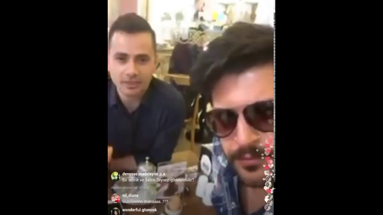 Live on instagram Gülçin Tunçok & Emre Kivilcim today (2/2)💕 🌼 01.04.17🌼