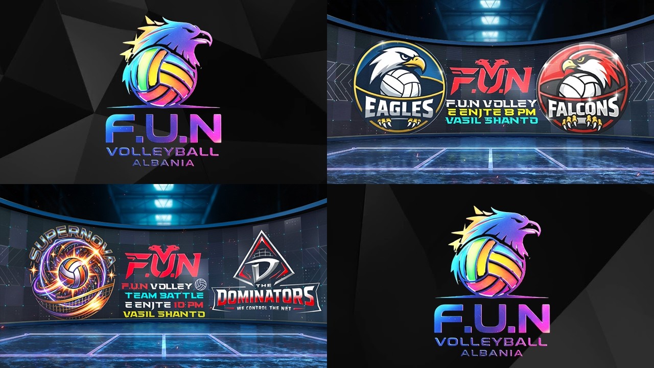 F.U.N VOLLEYBALL 19 SHKURT  @VASIL SHANTO