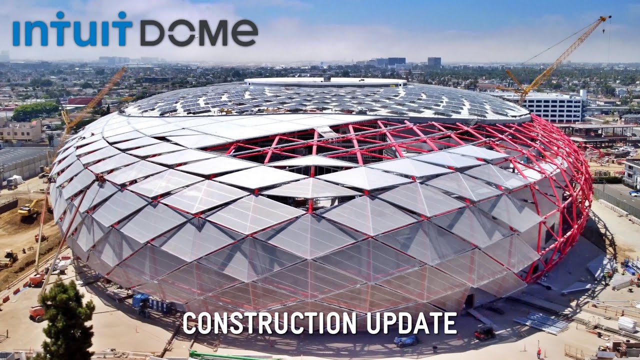 LA Clippers $2 Billion Intuit Dome Construction Update Inglewood 8.28.23
