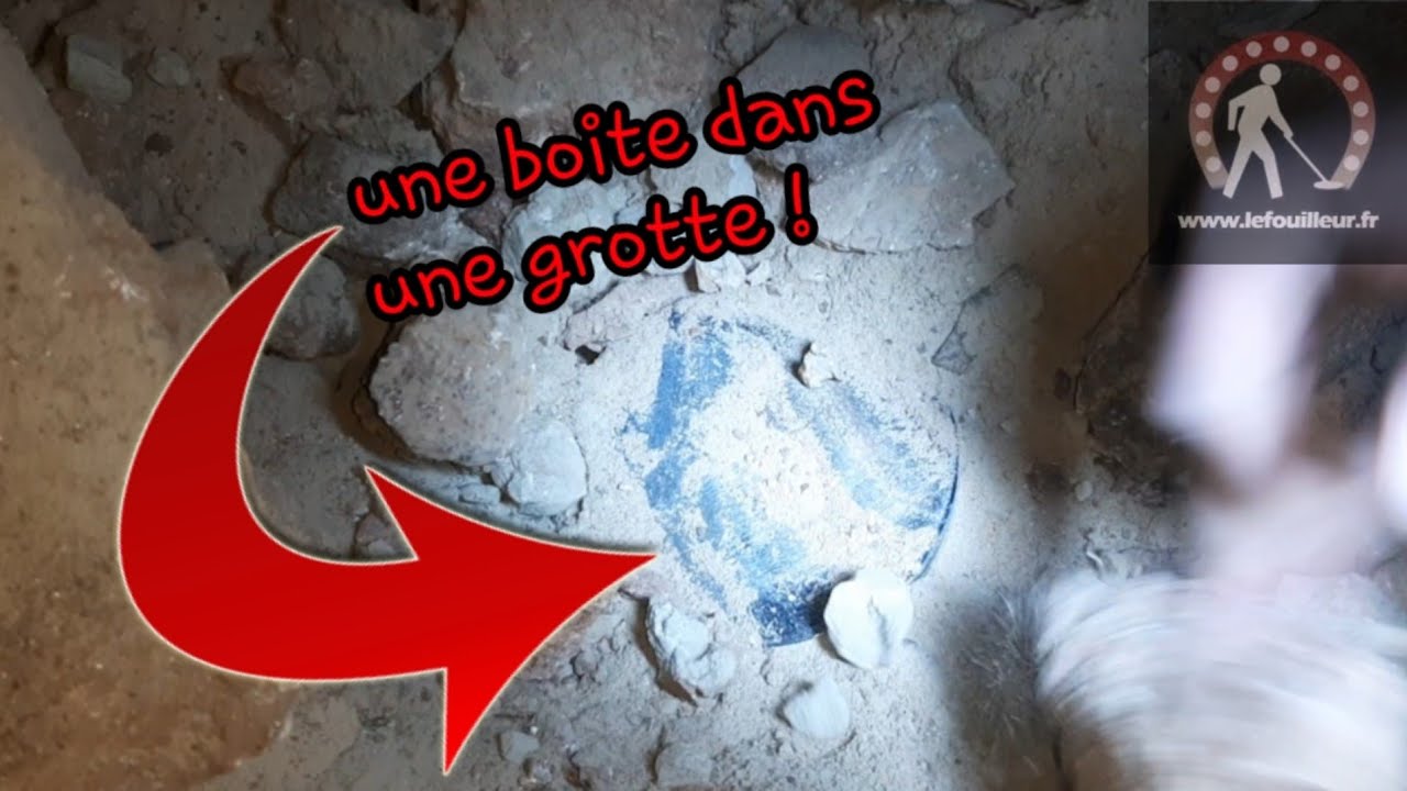 Il trouve une boite mystère dans une grotte !