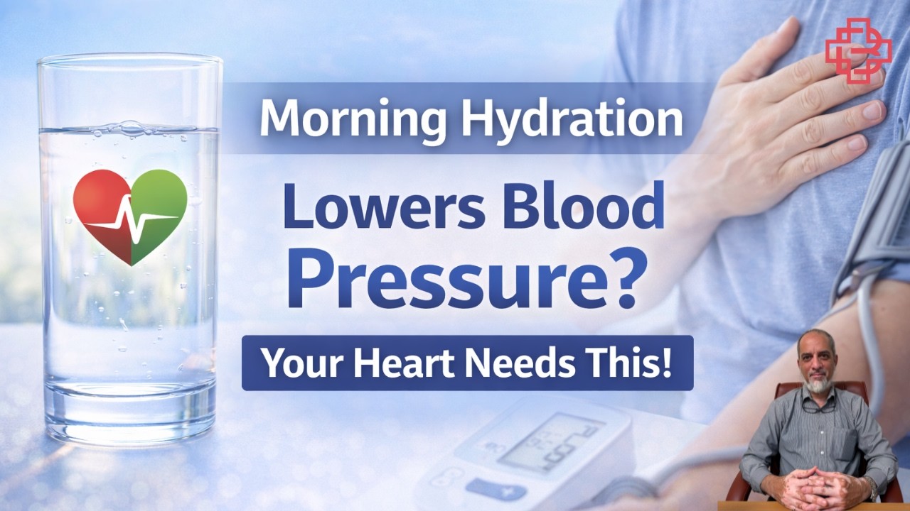 Morning Hydration & Blood Pressure: Why Your First Glass of Water Matters for Heart Health