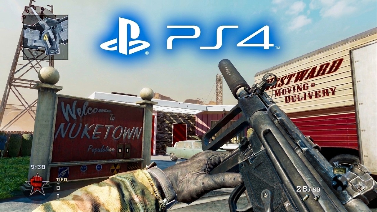 Это мультиплеер Black Ops 1 на PS4 в 2026 году... (Геймплей Black Ops 1 на PS4)