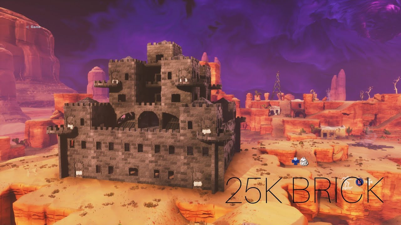 How to build a castle I fortnite save the world