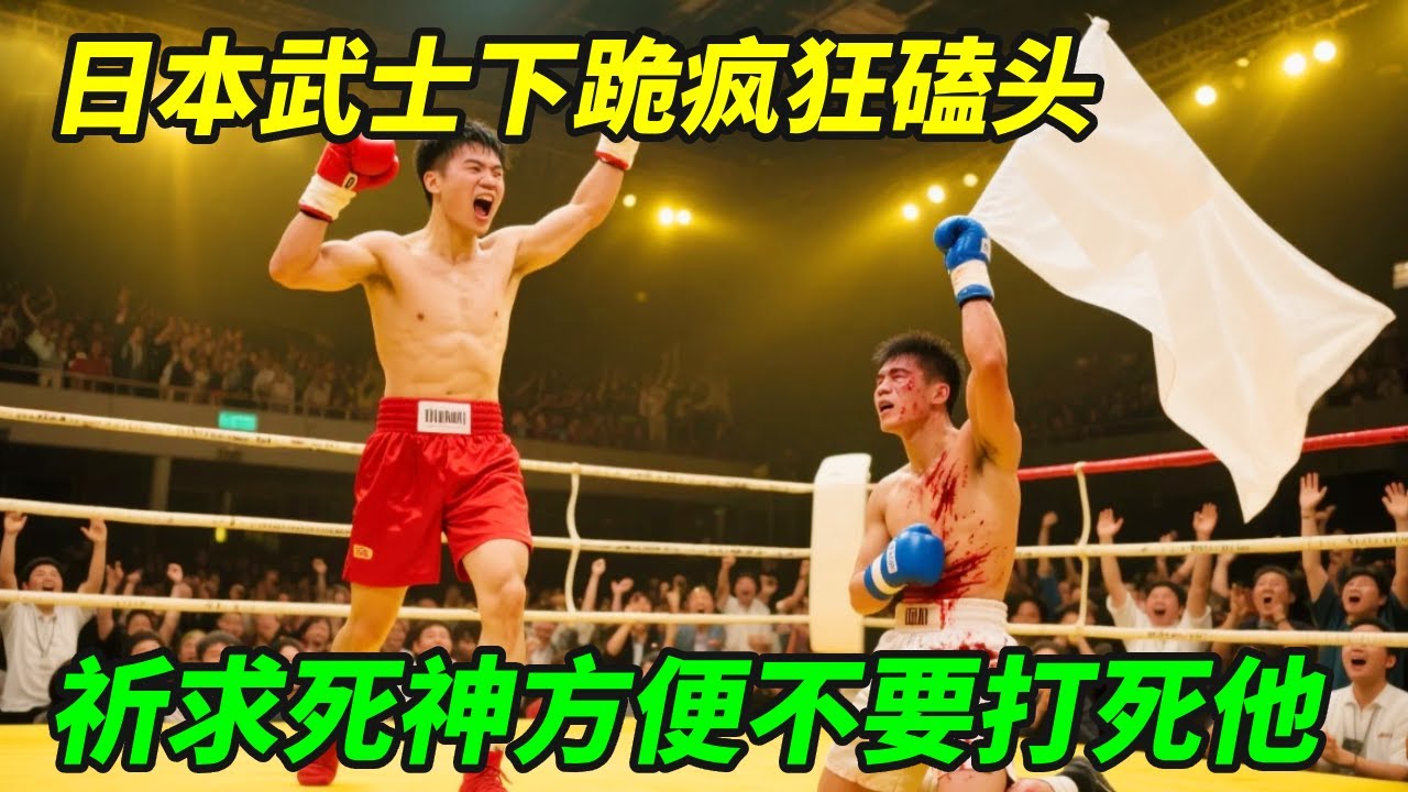 日本武士下跪疯狂磕头，祈求死神方便不要打死他，气坏日本天皇！【小野格斗解说】