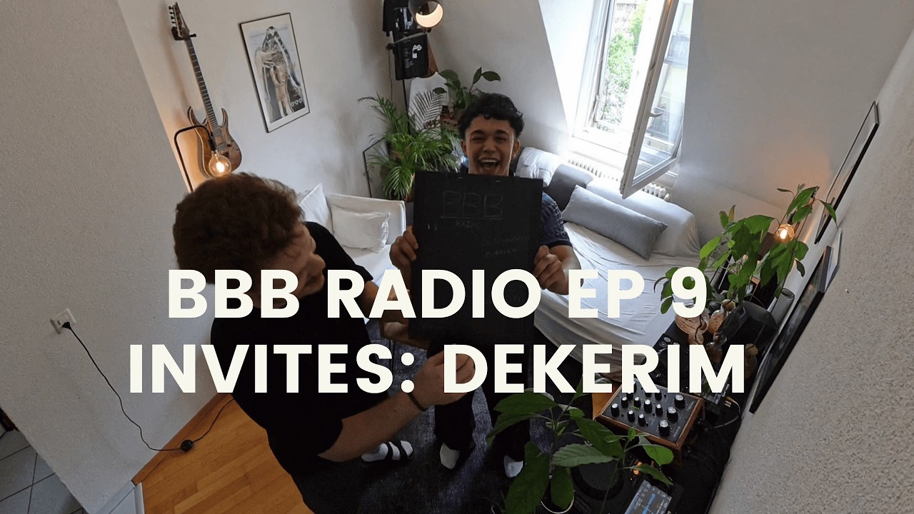 BBB Radio Ep 9 Invites DEKERIM | Live DJ Mix & Commentary