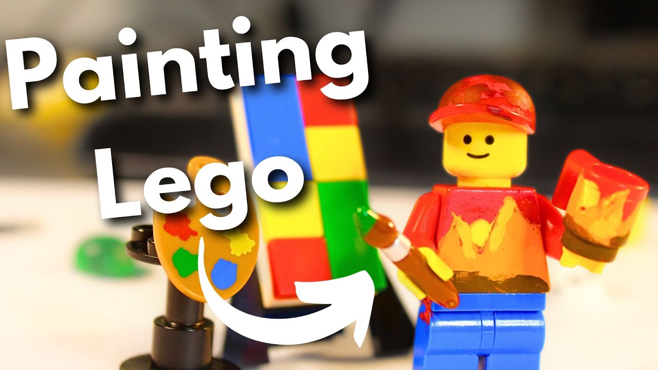 How to Paint Lego; It's Super Easy