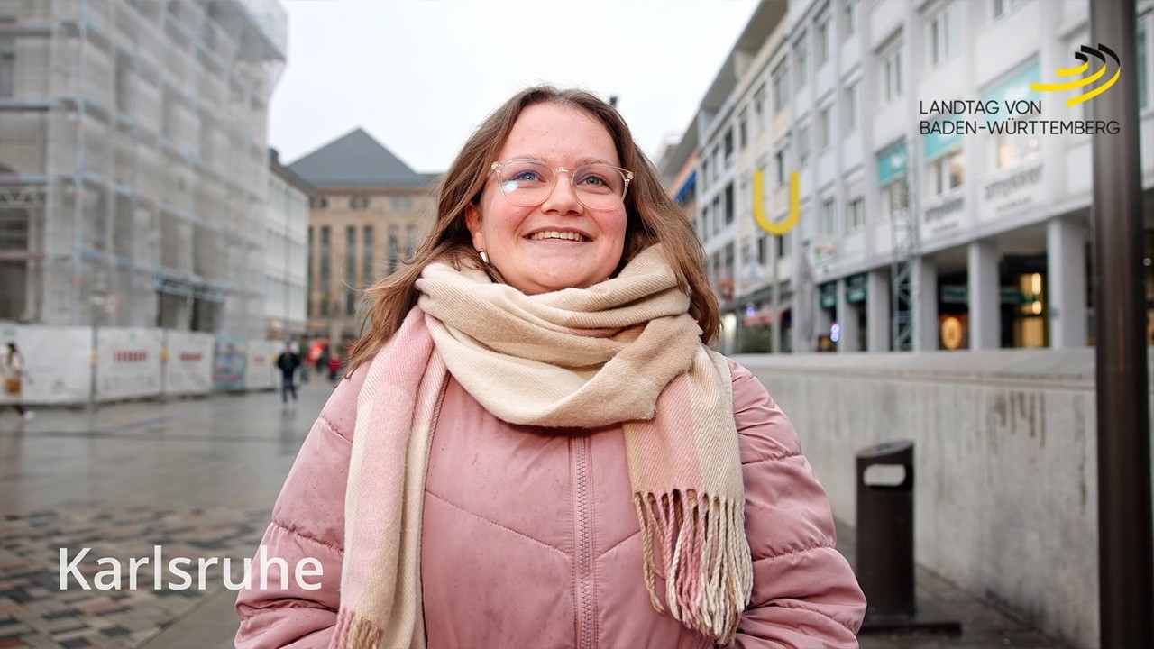 Landtagswahl 2026 in Baden-Württemberg – Straßenumfrage aus Karlsruhe