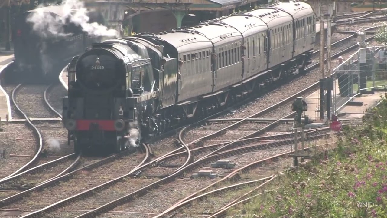 Steam 2024 Highlights of Bluebell and Swanage galas