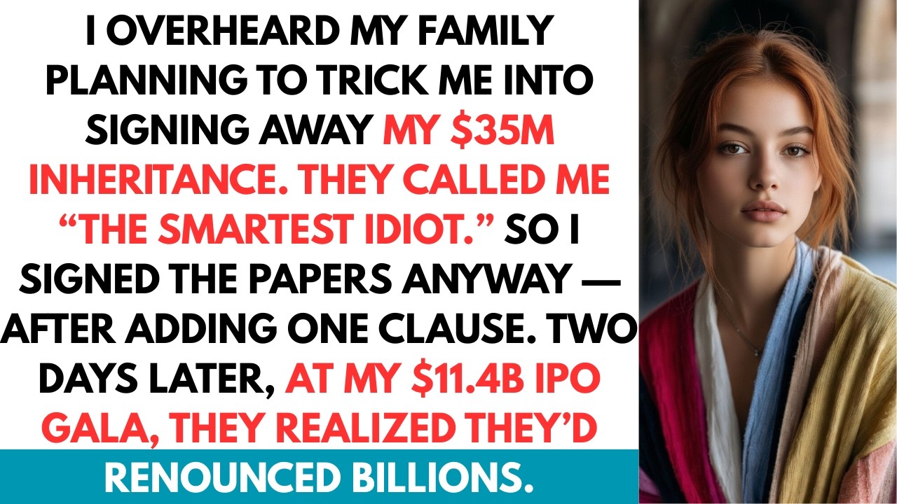 My Family Tried to Steal My Inheritance — They Didn’t Know I Was a Billionaire