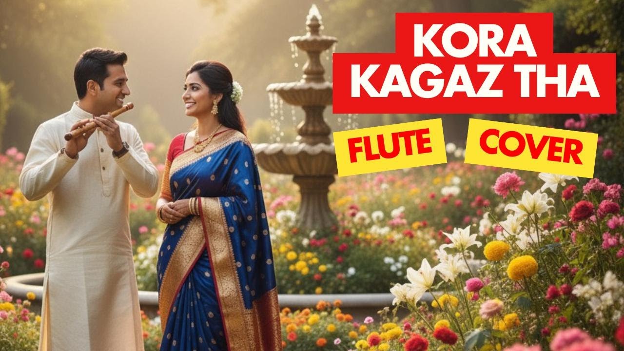 Kora Kagaz Tha l Flute Cover | Timeless Bollywood Melody | Anurag Rastogi