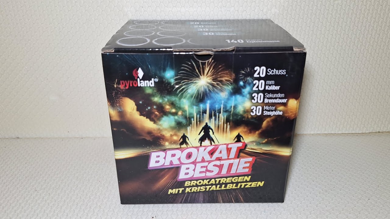 Top Neuheit! Pyroland Brokat Bestie 7,99€ 🎊🎇✨️🎆💥🌠🐲