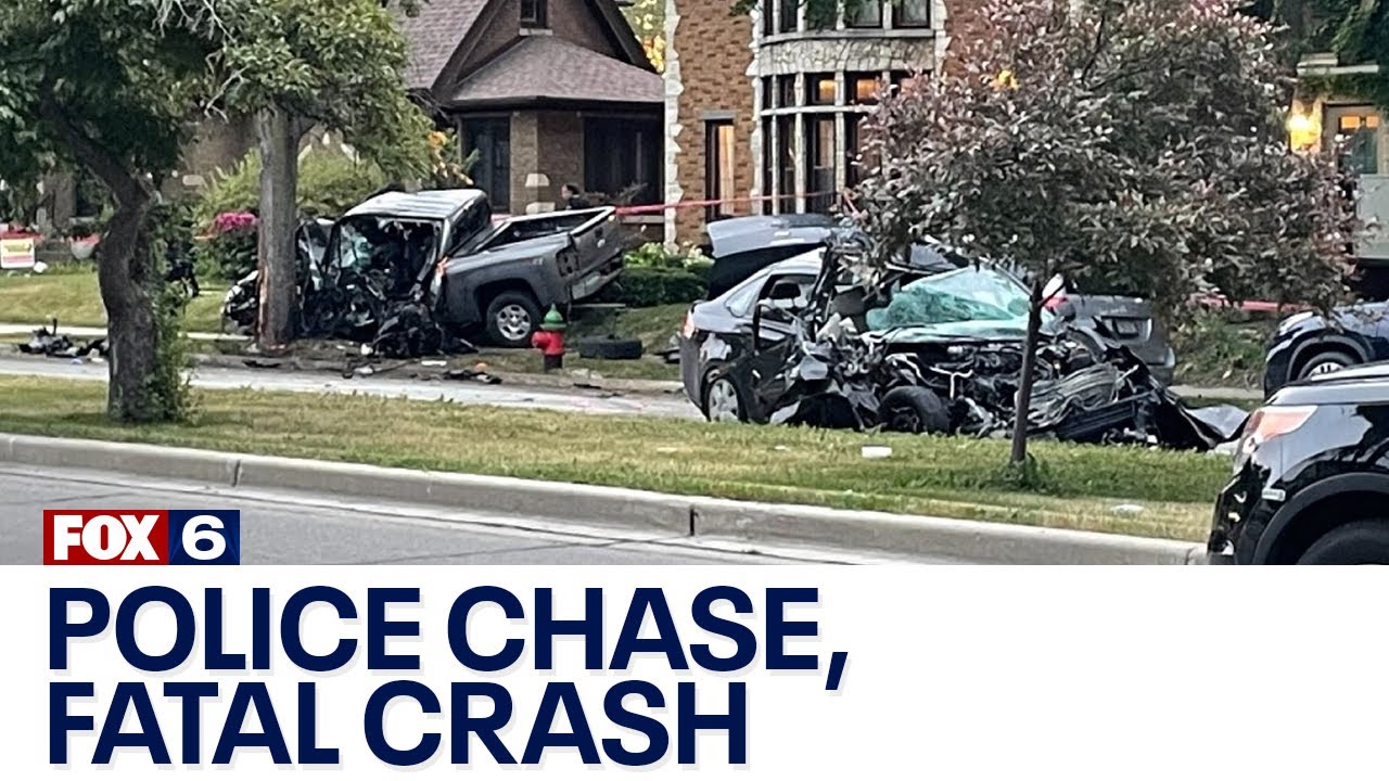 Police chase, crash; Milwaukee man dead | FOX6 News Milwaukee