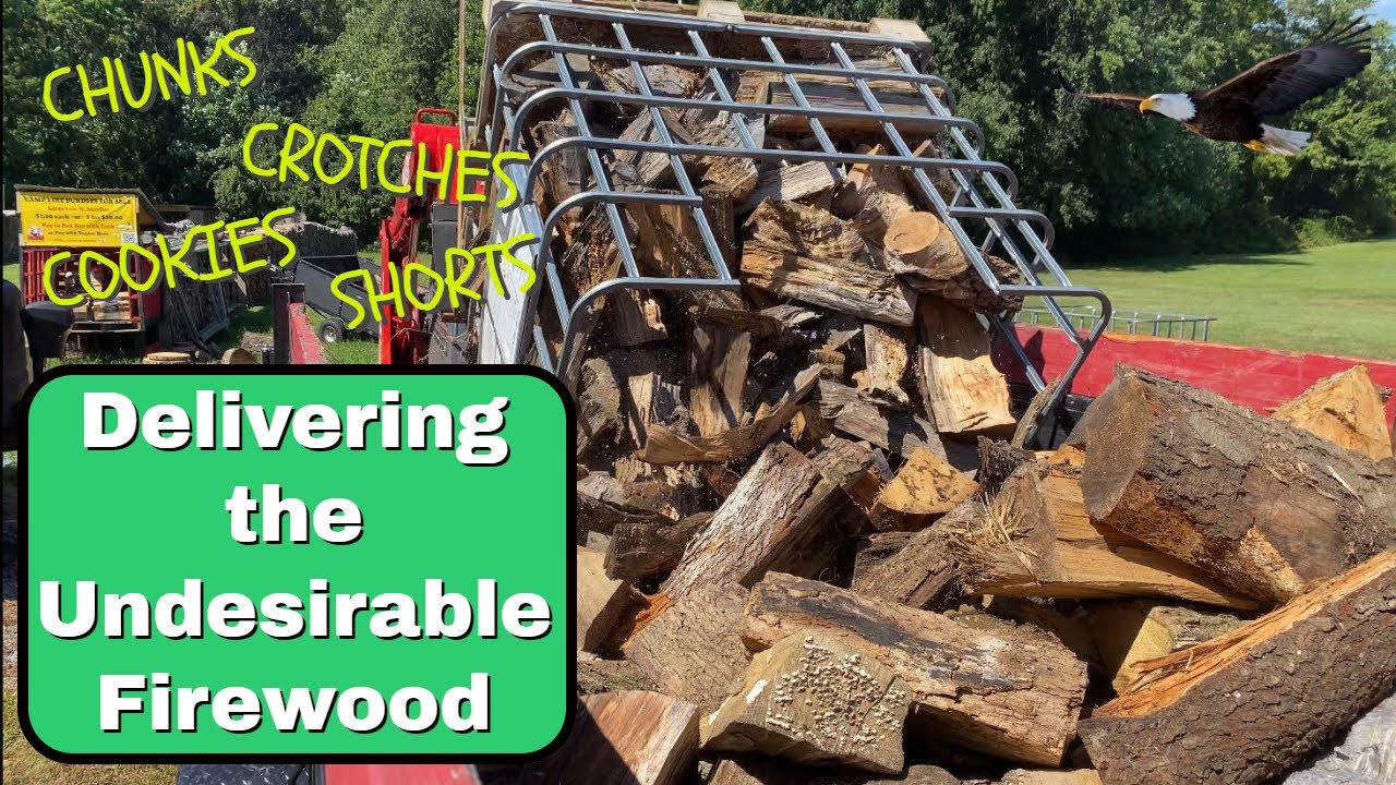 HOW TO DUMP IBC TOTES FULL OF FIREWOOD - #98.