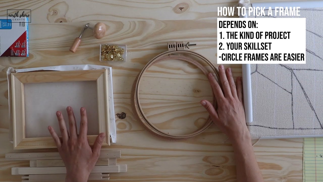 All About The Frames - Punch Needle Frames