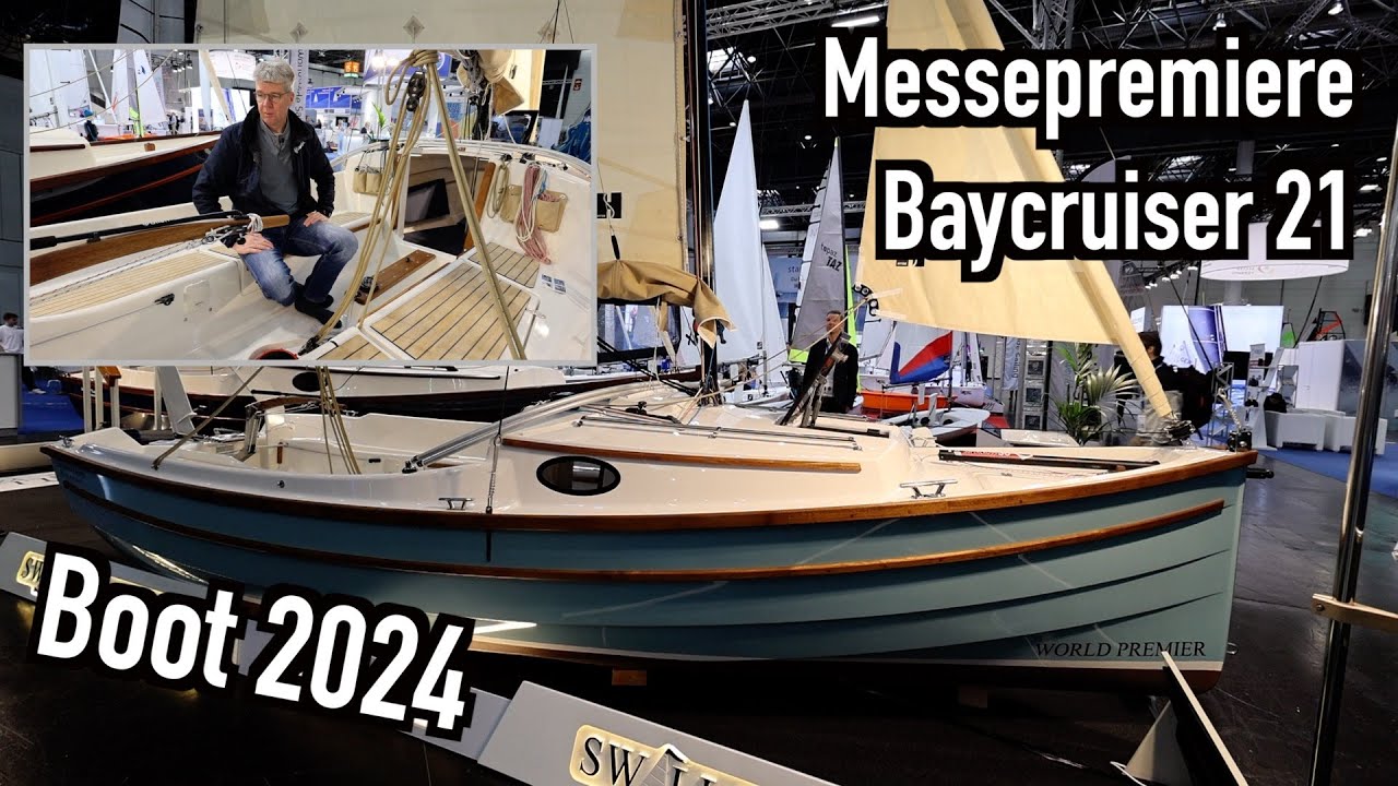 Messepremiere boot 2024: sympathischer Baycruiser 21