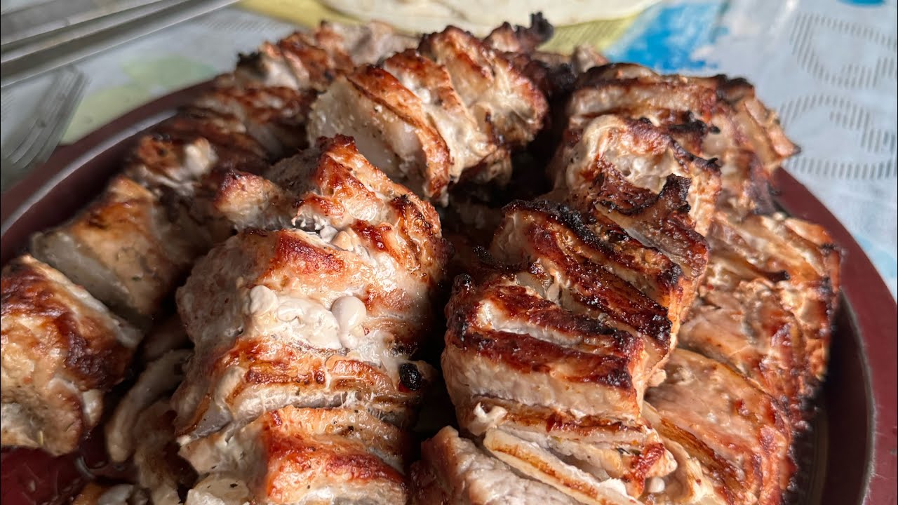 Шашлик-Наполеон з свинини😋😋😋😋 це просто шедевр 😏