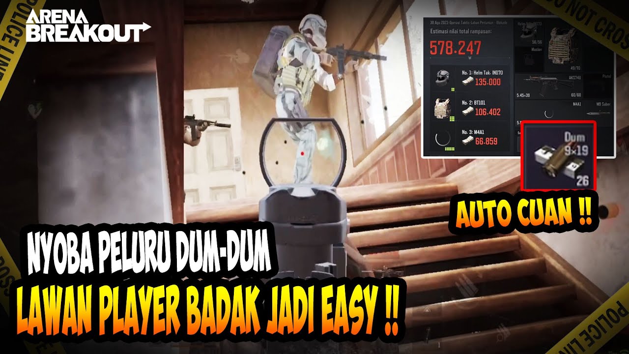 DUM-DUM!! A CHEAP BUT STILL EASY SOLUTION TO FIGHT RHINO PLAYERS - Arena Breakout Indonesia