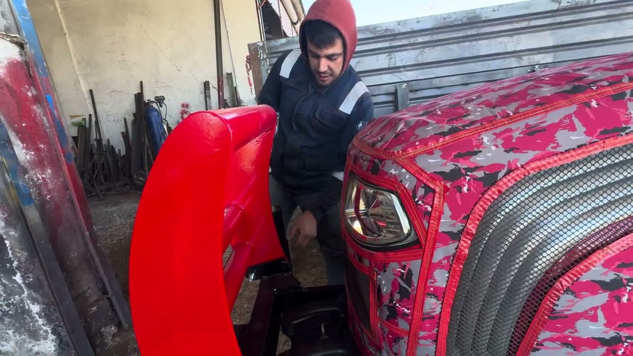 KARATAŞ RD404 ön tampon yapım aşaması part2
