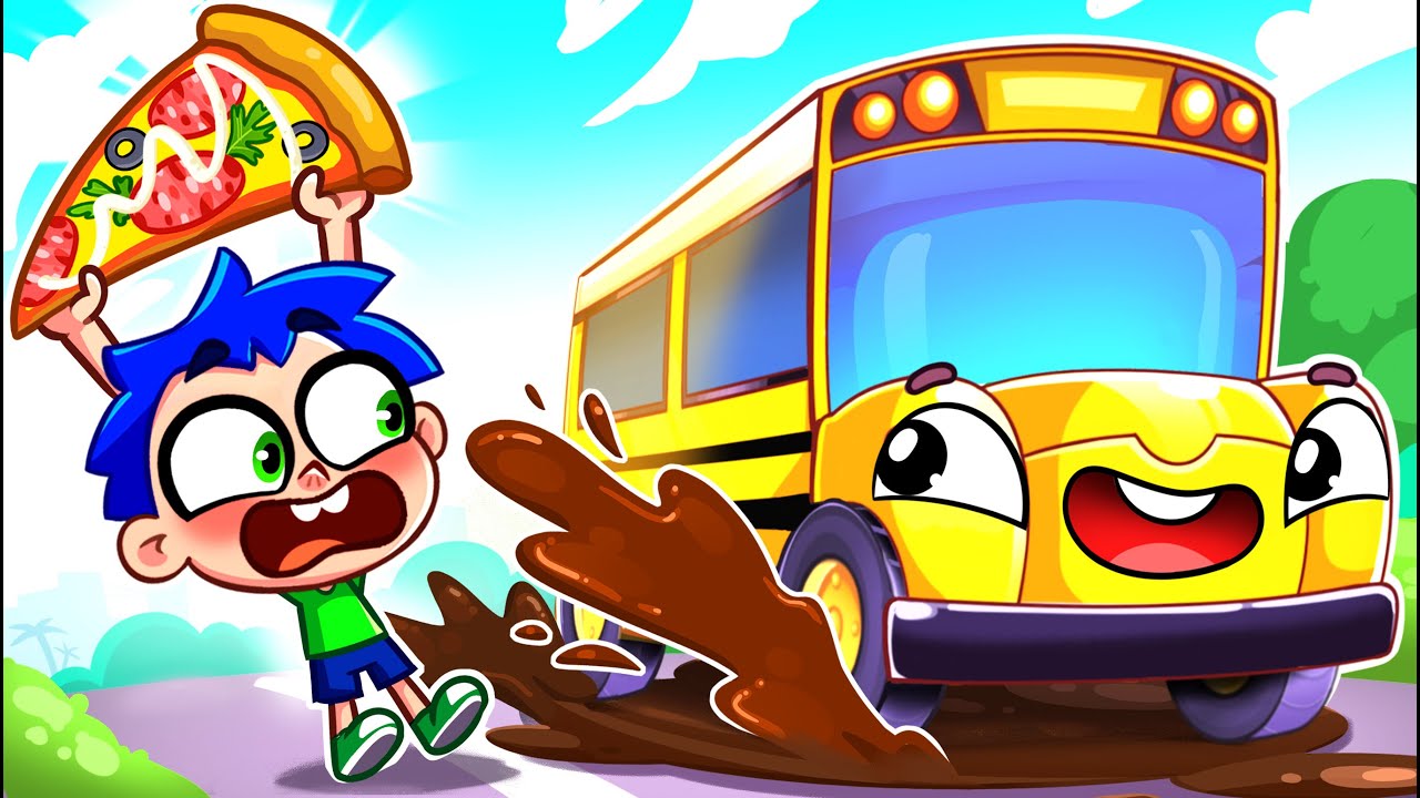 Wheels on the Bus | Bus Rules Song 🚌 | Funny Kids Songs And Nursery Rhymes